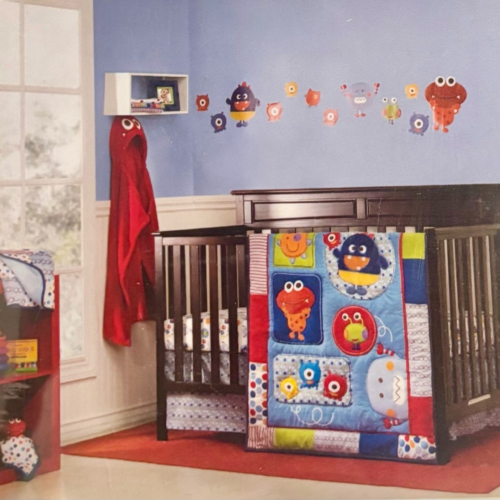 Graco Baby Monsters Wall Decals - Colorful and Fun
